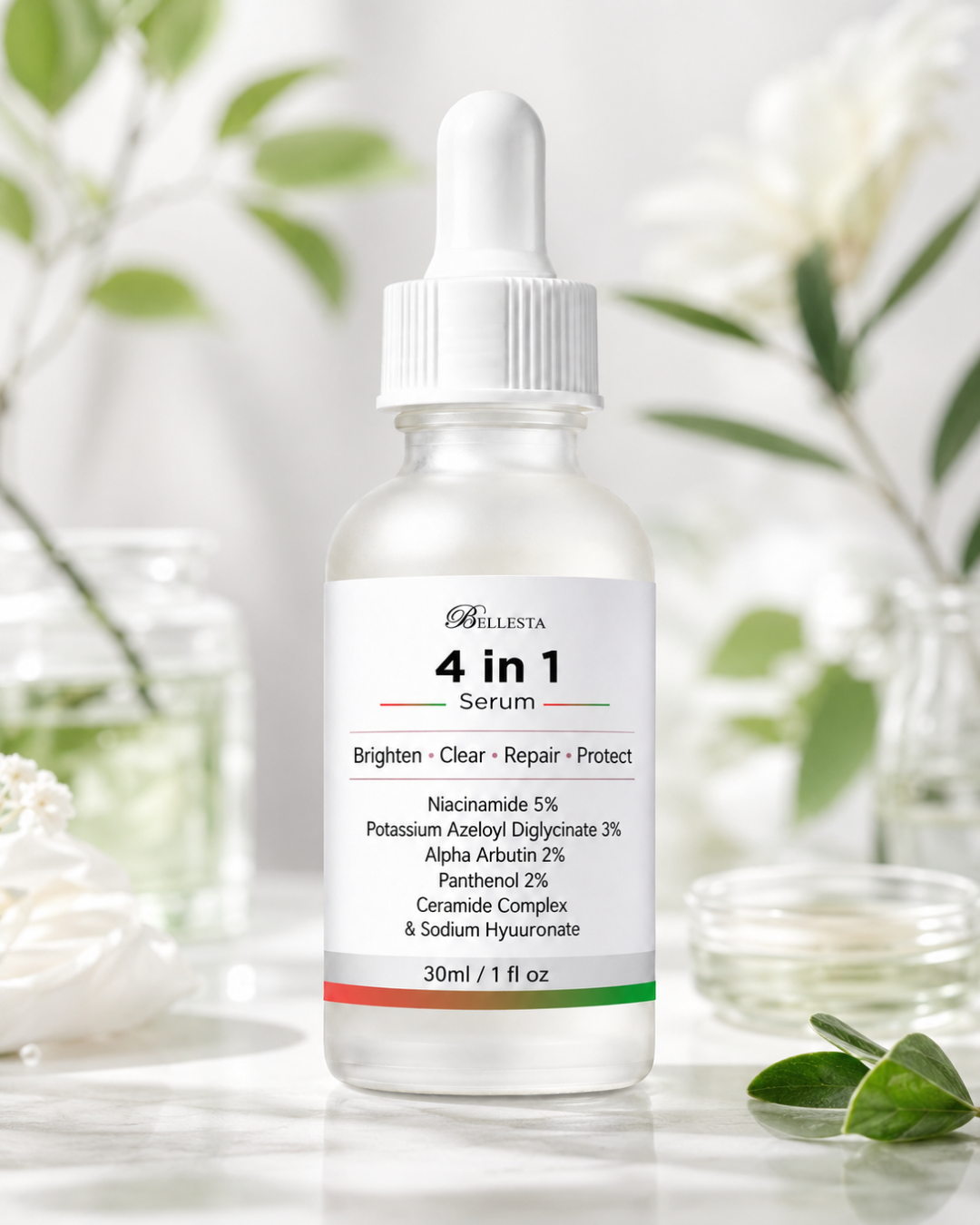 Radiance Restore Serum (4 IN 1) with Niacinamide, Potassium Azeloyl Diglycinate & Alpha-Arbutin