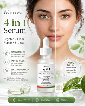 Radiance Restore Serum (4 IN 1) with Niacinamide, Potassium Azeloyl Diglycinate & Alpha-Arbutin