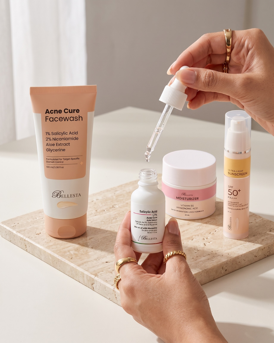 Cure-Acne Protection Kit (With free expert-certified daily plan for 100% flawless, radiant skin)
