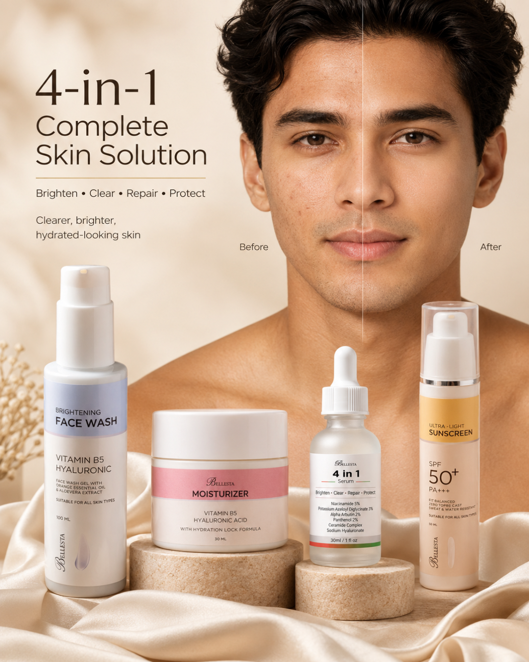 4 Step Radiance Restore Kit (4 IN 1)