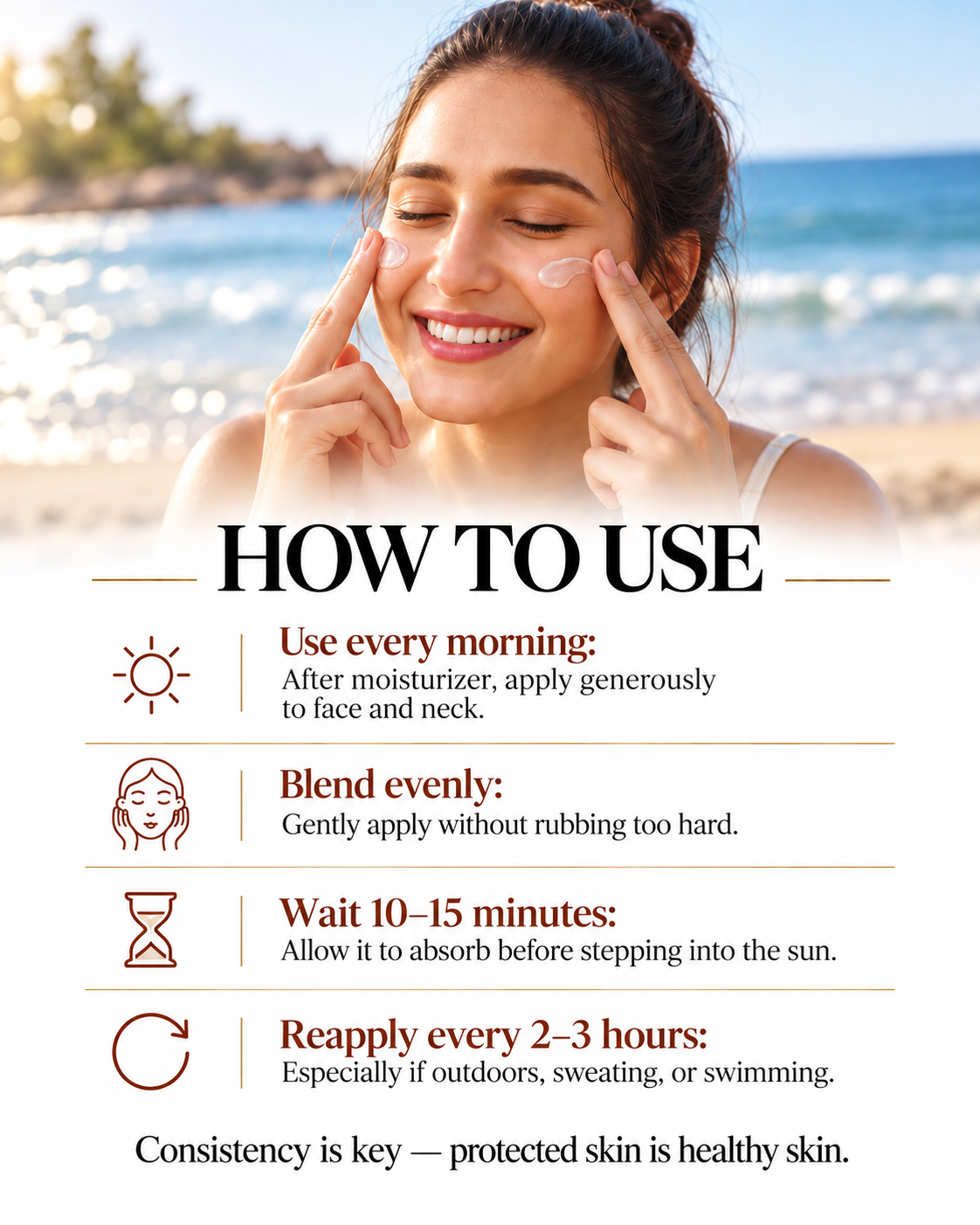 Sweat Resistant Sunscreen For All Skin Type - SPF 50+ PA+++