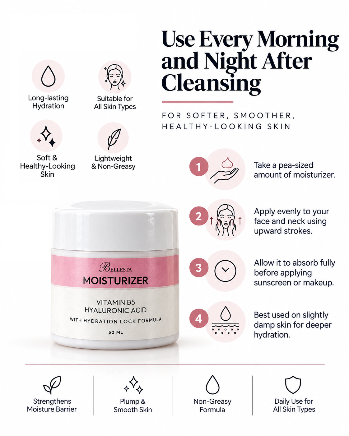 Hyaluronic Moisturizer with Vitamin B5