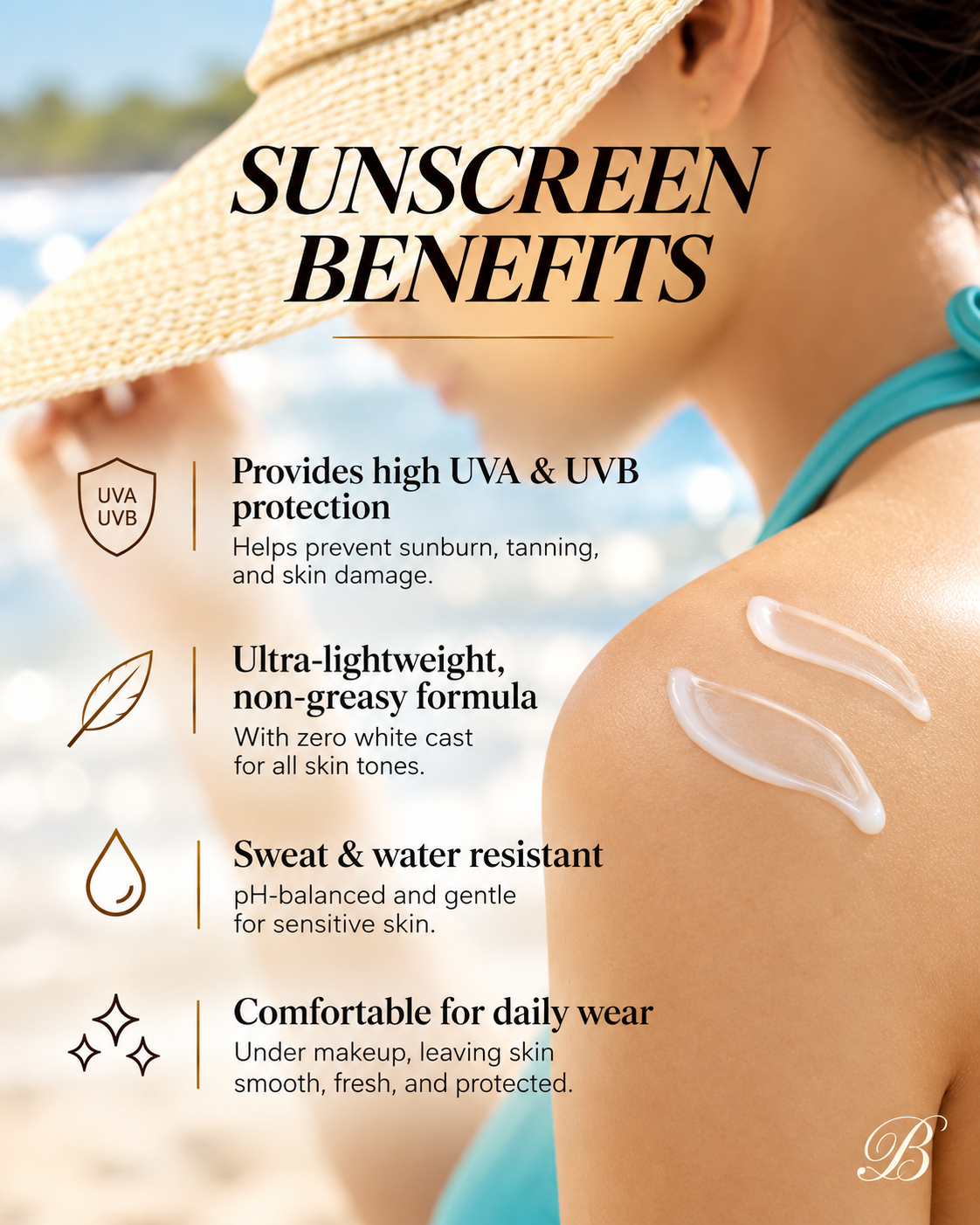 Sweat Resistant Sunscreen For All Skin Type - SPF 50+ PA+++