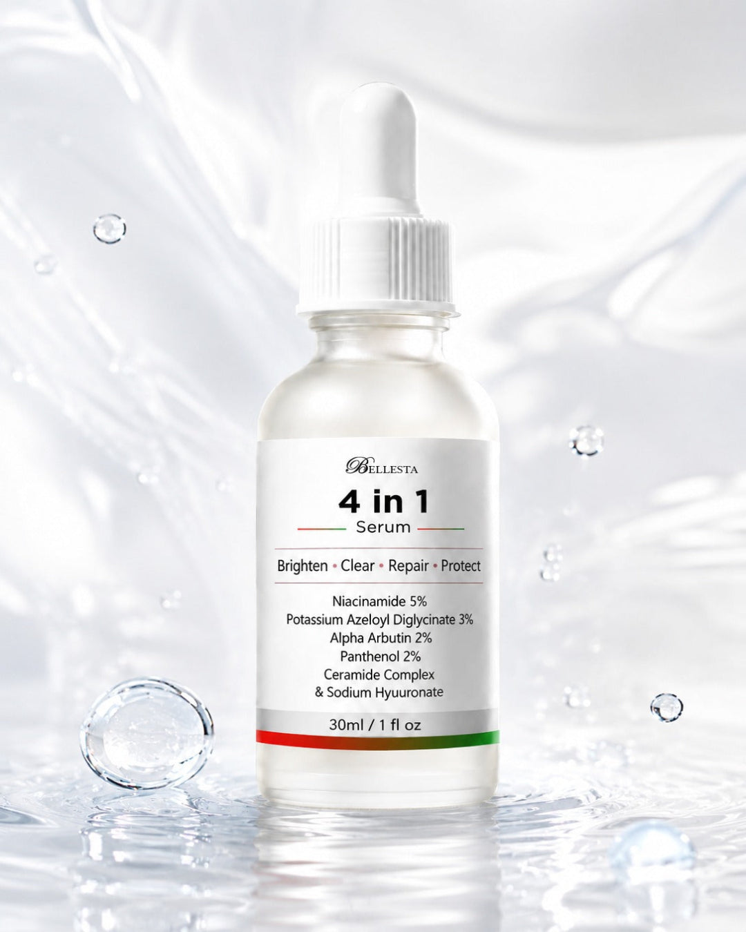 Radiance Restore Serum (4 IN 1) with Niacinamide, Potassium Azeloyl Diglycinate & Alpha-Arbutin